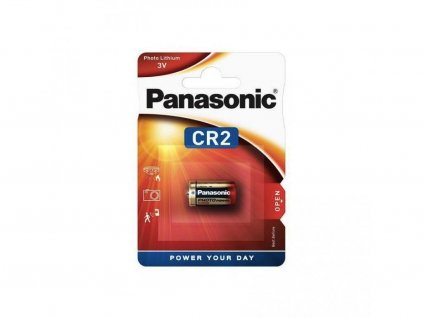 PANASONIC Lithiové - FOTO baterieCR-2L/1BP 3V (blistr - 1ks) 330073,00 Panasonic