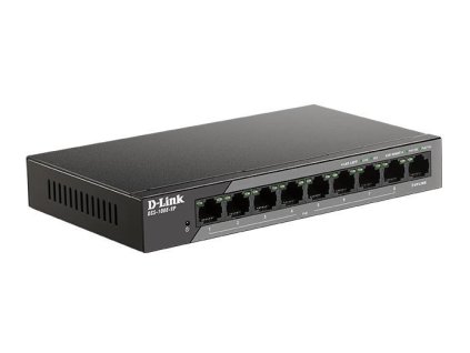 D-Link DSS-100E-9P 9-Port 10/100 Unmanaged long range PoE Surveillance Switch