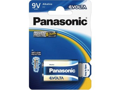PANASONIC Alkalické baterie EVOLTA Platinum 6LR61EGE/1BP 9V (1ks) 2792,00 Panasonic