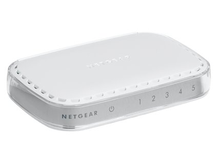 NETGEAR 5xGIGABIT Desktop switch, GS605 GS605-400PES NetGear