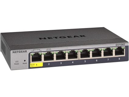 NETGEAR 8P GE SMART MANAGED PRO SWITCH GS108T-300PES NetGear