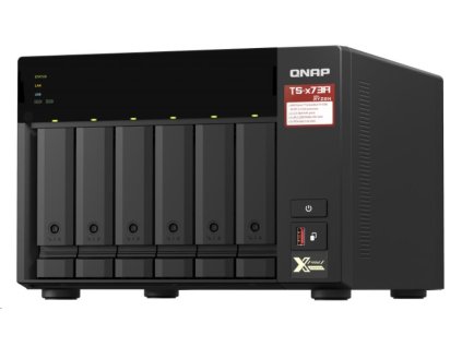 QNAP TS-673A-8G (Ryzen 2,2GHz / 8GB RAM / 6x SATA / 2x M.2 NVMe slot / 2x 2,5GbE / 2x PCIe / 4x USB)