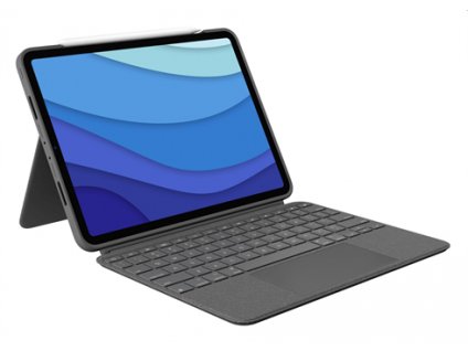Logitech Combo Touch for iPad Pro 11-inch (1st, 2nd, and 3rd generation) - GREY - US layout 920-010255