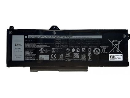 Dell Baterie 4-cell 64W/HR LI-ON pro Latitude 5421,5521, 5431, 5531, Precision 3470, 3561,3571 451-BCUN