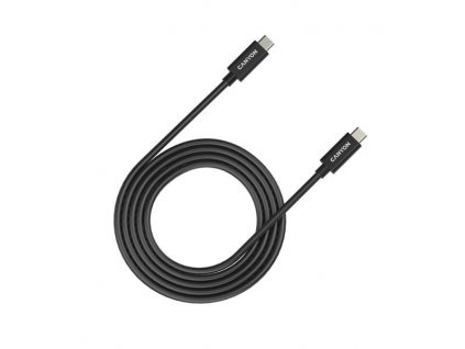 Canyon UC-42, 2 m kábel USB-C / USB-C, 48V/5A, výkon 240W EPR, 20GBPS, pre notebooky, E-mark čip, čierny CNS-USBC42B