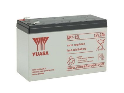 Baterie pro UPS - YUASA NP7-12L (12V/7Ah/faston F2) 13710 Panasonic