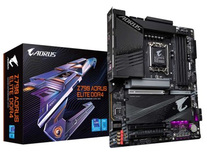 GIGABYTE MB Sc LGA1700 Z790 AORUS ELITE DDR4, Intel Z790, 4xDDR4, 1xHDMI, WI-FI Z790 A ELITE DDR4 Gigabyte