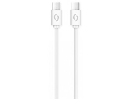 ALIGATOR Datový kabel POWER 3A, USB-C/USB-C, bílý DATKP32 Aligator