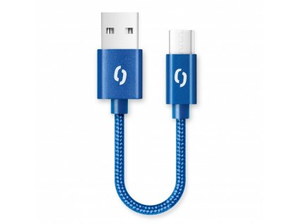 ALIGATOR PREMIUM 2A kabel, 50cm USB-C, modrá DATKP40 Aligator