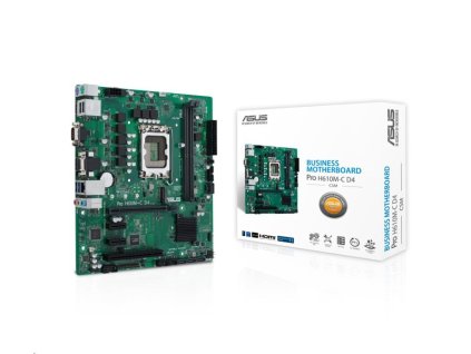 ASUS Pro H610M-C D4-CSM/LGA 1700/mATX 90MB1A30-M0EAYC Asus