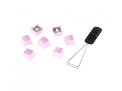 HP HyperX Rubber Keycaps - Gaming Accessory Kit - Pink (US Layout) 519U0AA-ABA