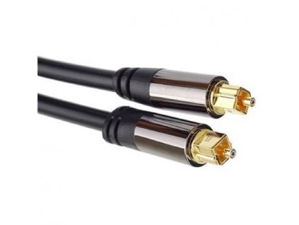 PremiumCord Kabel Toslink M/M, OD:6mm, Gold design 2m kjtos6-2