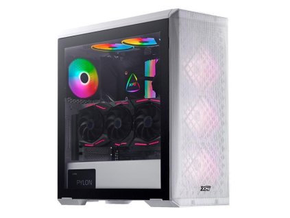 ADATA XPG case DEFENDER , Mid-Tower, bez zdroje, white DEFENDER-WHCWW