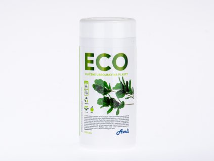 AVELI ECO vlhčené ubrousky na plasty ECO-00103