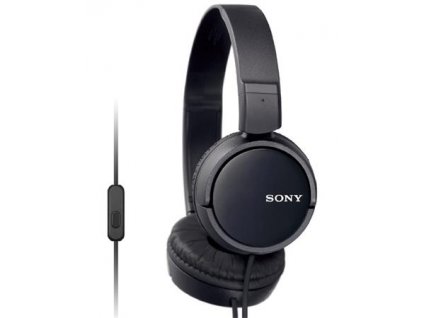 SONY sluchátka MDR-ZX110AP handsfree, černé MDRZX110APB.CE7 Sony