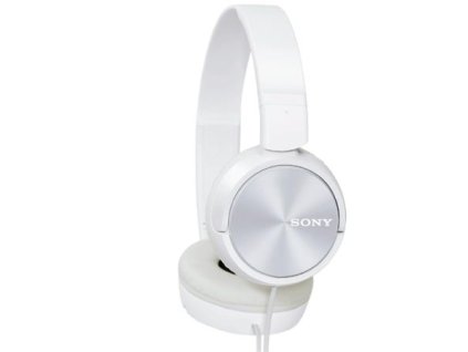 SONY sluchátka MDR-ZX310 bílé MDRZX310W.AE Sony
