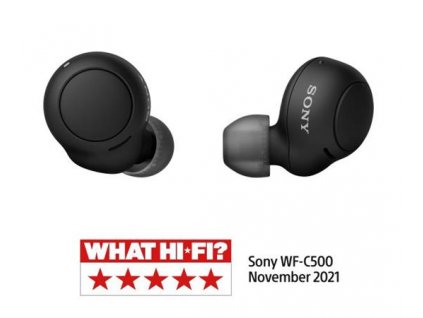 Sony True Wireless WF-C500, černá WFC500B.CE7