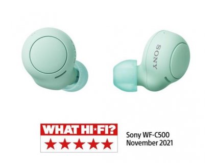 Sony True Wireless WF-C500, zelená WFC500G.CE7