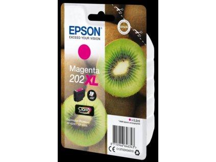 EPSON singlepack,Magenta 202XL,Premium Ink,XL C13T02H34010 Epson