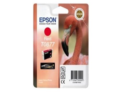 EPSON SP R1900 Red Ink Cartridge (T0877) C13T08774010 Epson