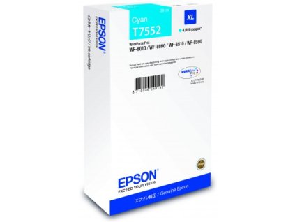 Epson Ink cartridge Cyan DURABrite Pro, size XL C13T755240