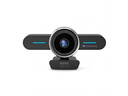 PORT mini konferenční kamera, 4K, autoframing, stereo, černá 902003