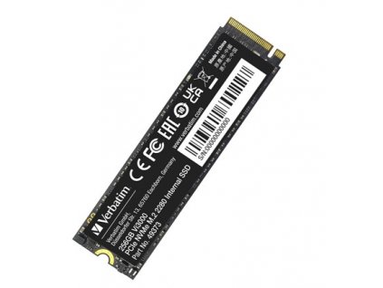 VERBATIM SSD Vi3000 Internal PCIe NVMe M.2 SSD 256GB , W 1300/ R 3300 MB/s 49373 Verbatim