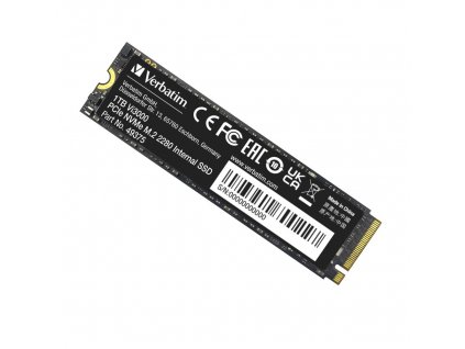 VERBATIM SSD Vi3000 Internal PCIe NVMe M.2 SSD 1TB , W 3000/ R 3300 MB/s 49375 Verbatim
