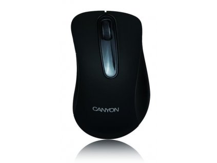 Canyon MW2, Wireless optická myš USB, 1200 dpi, 3 tlač, čierna CNE-CMSW2