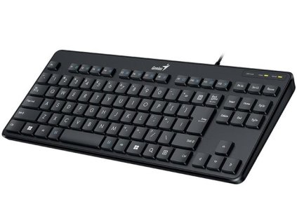 GENIUS klávesnice LuxeMate 110/ Drátová/ USB/ černá/ CZ+SK layout 31300012402 Genius