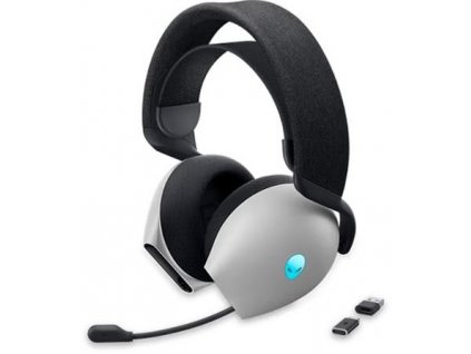 Alienware Dual Mode Wireless Gaming Headset - AW720H (Lunar Light) 545-BBFD Dell