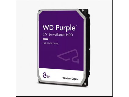 WD PURPLE WD84PURZ 8TB SATA/600 128MB cache, nízka hlučnosť, CMR Western Digital