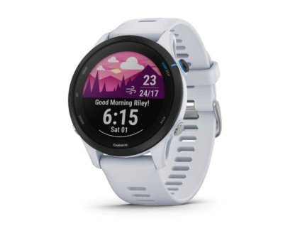 Garmin GPS sportovní hodinky Forerunner® 255 Music, Whitestone 010-02641-31