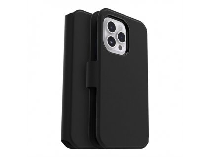 OtterBox puzdro Strada Via Wallet Case pre iPhone 14 Pro Max - Black Night 77-88742 OTTERBOX