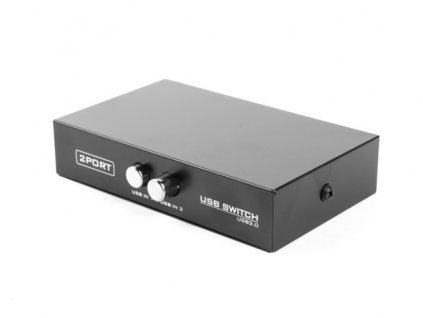 GEMBIRD Datový přepínač USB 2:1 manuální (switch) DSU-21 Gembird