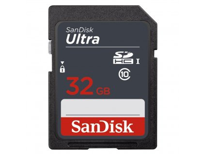 SanDisk Ultra/SDHC/32GB/100MBps/UHS-I U1 / Class 10 SDSDUNR-032G-GN3IN