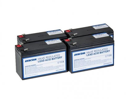 Bateriový kit AVACOM AVA-RBC24-KIT náhrada pro renovaci RBC24 (4ks baterií) Avacom