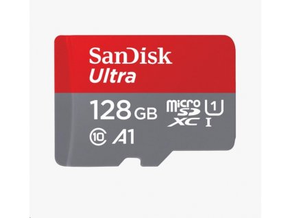 SanDisk Ultra microSDXC 128GB 100MB/s + adaptér SDSQUNR-128G-GN3MA