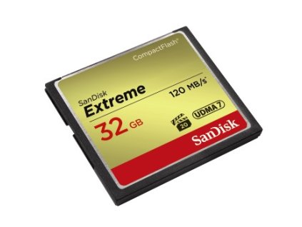 SanDisk Extreme CompactFlash 32GB 120MB/s SDCFXSB-032G-G46