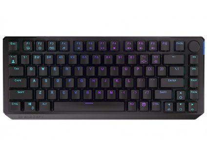 Endorfy herná klávesnica Thock 75% Wireless / red sw. / bezdrôtová / mechanická / US layout / čierna RGB EY5A073 SilentiumPC