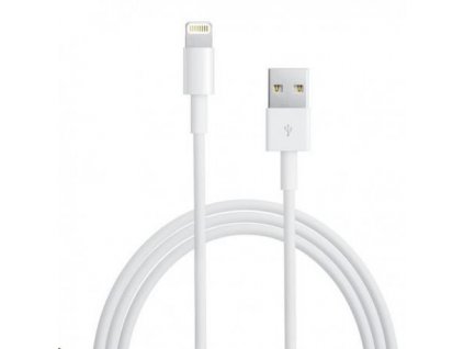 Kábel APPLE USB s konektorom lightning - biely (hromadné balenie) 2 m MD819 Apple