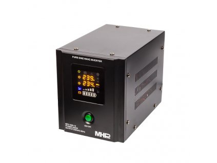 Záložní zdroj MHPower MPU500-12,UPS,500W, čistá sinus MPU-500-12 Carspa