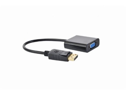 Gembird adaptér DisplayPort - VGA, M/F, black A-DPM-VGAF-02