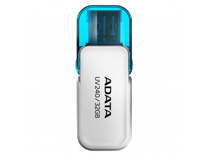 32GB ADATA UV240 USB white (vhodné pro potisk) AUV240-32G-RWH
