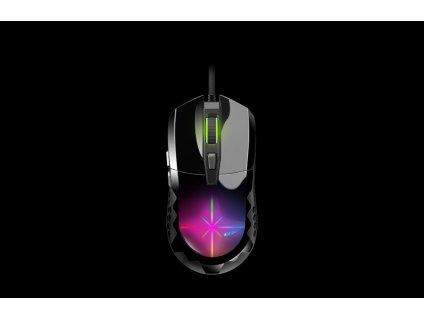 Genius GX Gaming Scorpion M715, Myš, herní, drátová, optická, 3D RGB podsvícení, 800-7200DPI, 6 tlačítek, USB, černá 31040007400