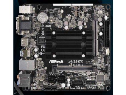 ASRock MB Int.procesor J4125-ITX, 2xDDR4, VGA, mini-ITX