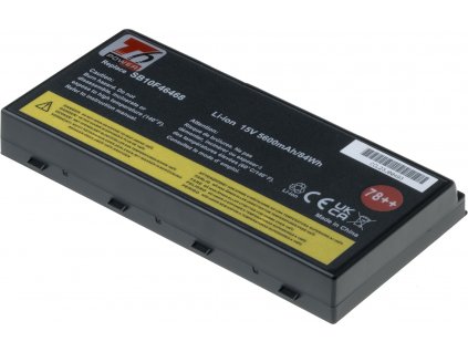 Baterie T6 Power Lenovo ThinkPad P70, ThinkPad P71, 5600mAh, 84Wh, 8cell NBIB0161 T6 power