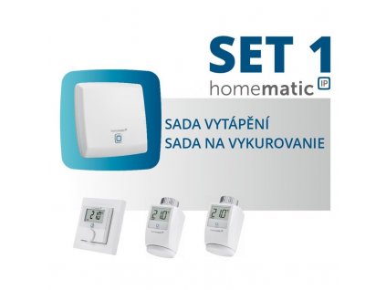 Homematic IP Rozšířená startovací sada - řízení vytápění HmIP-SET1 NoName