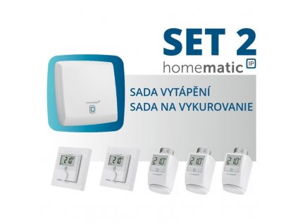 Homematic IP Rozšířená startovací sada - řízení vytápění HmIP-SET2 NoName