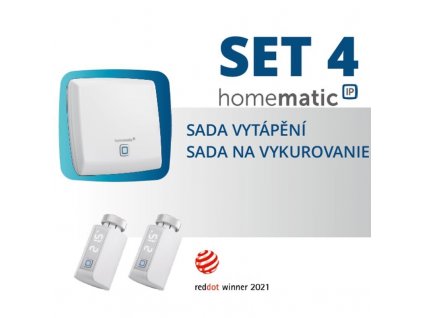 Homematic IP Startovací sada - sada řízení vytápění Evo HmIP-SET4 NoName